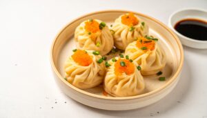 蟹味噌入り小籠包