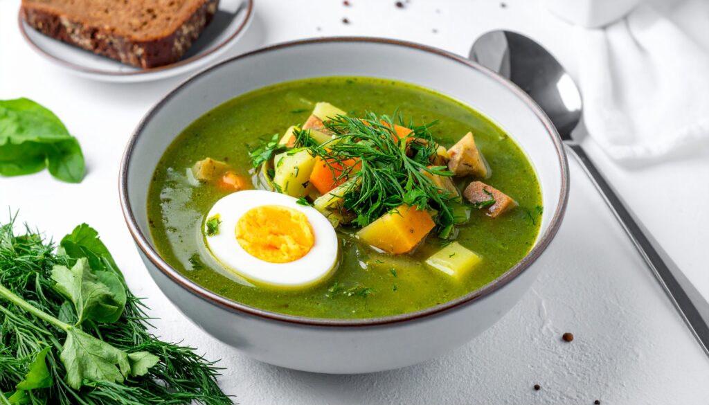 グリーン・ボルシチ(Green Borscht / Sorrel Borscht)