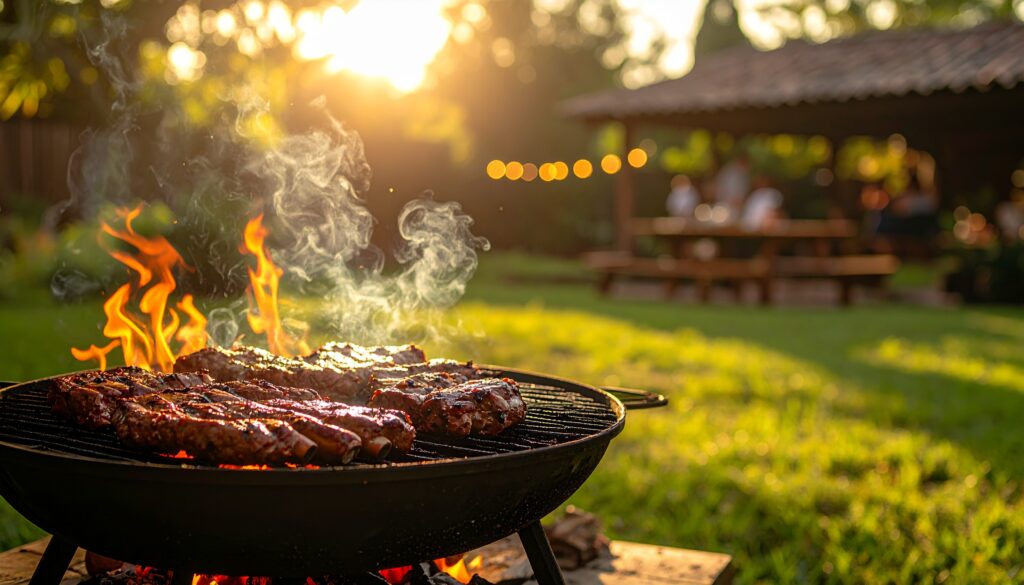 アサード（Asado）とは、バーベキューの意味だけでなく、肉を焼く方法やその場の集まり・環境を含む文化的儀式でもあります。