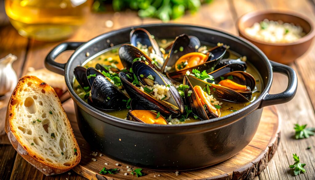 ブザラは、アドリア海沿岸で古くから親しまれてきたシーフード料理です。