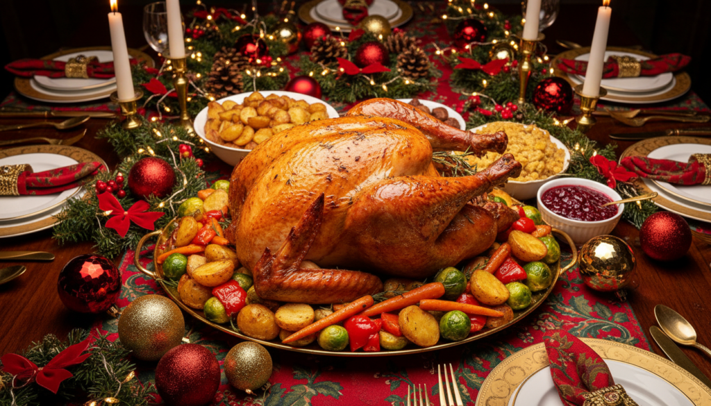 ローストターキーとクリスマス