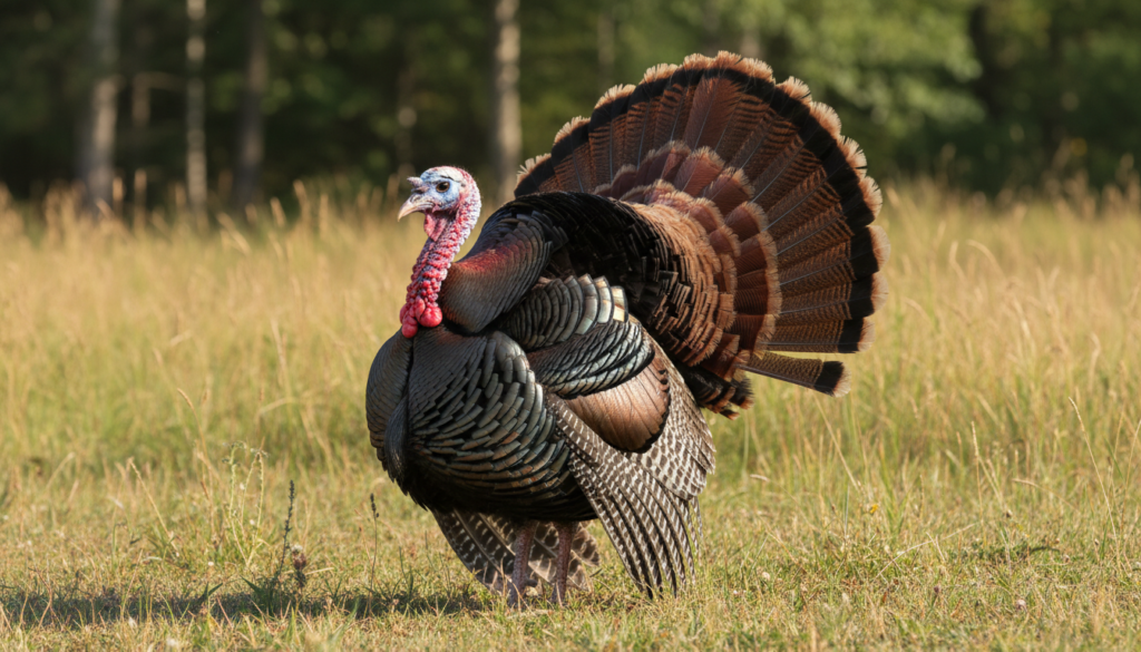 北米が原産の七面鳥