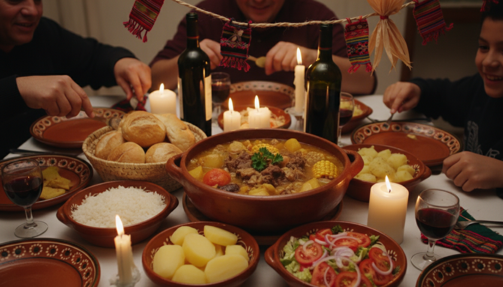 ボリビアでは、クリスマス・イブの夜の食事（Nochebuena）にピカーナを家族で食べることが伝統化しています。