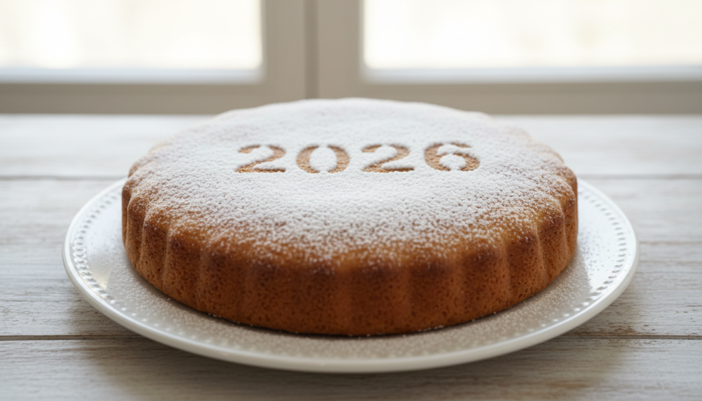 ヴァシロピタ（Vasilopita）とは、ギリシャの新年を象徴する伝統的な菓子のことです。