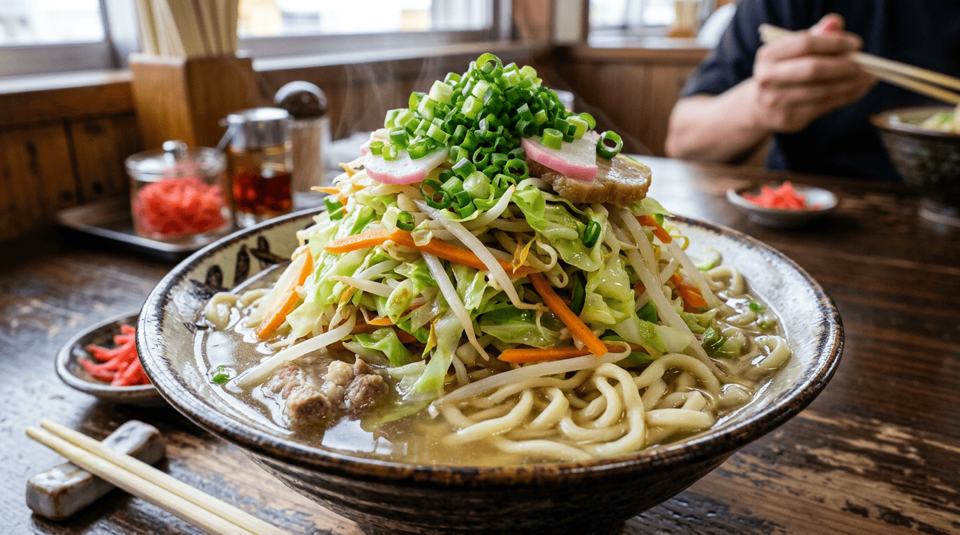 野菜そばの画像