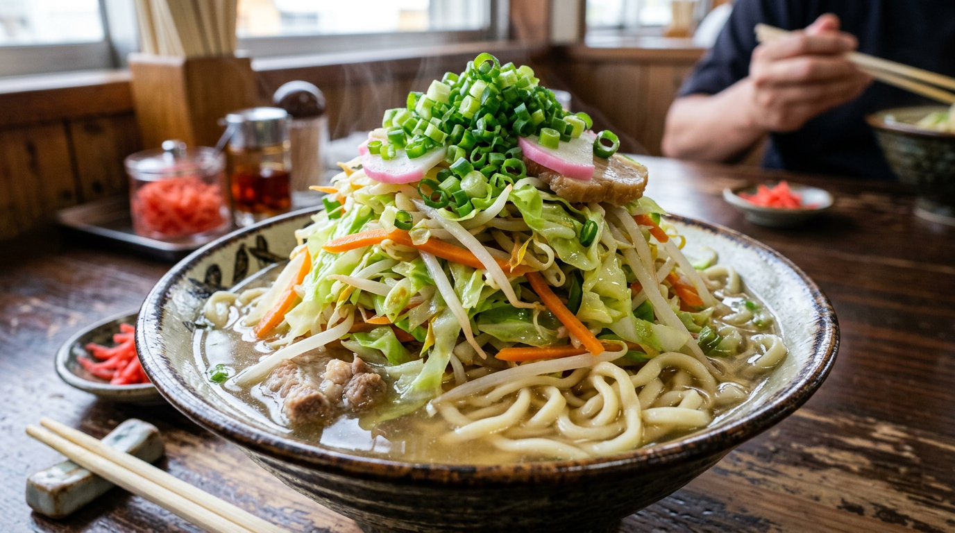 野菜そばの画像です
